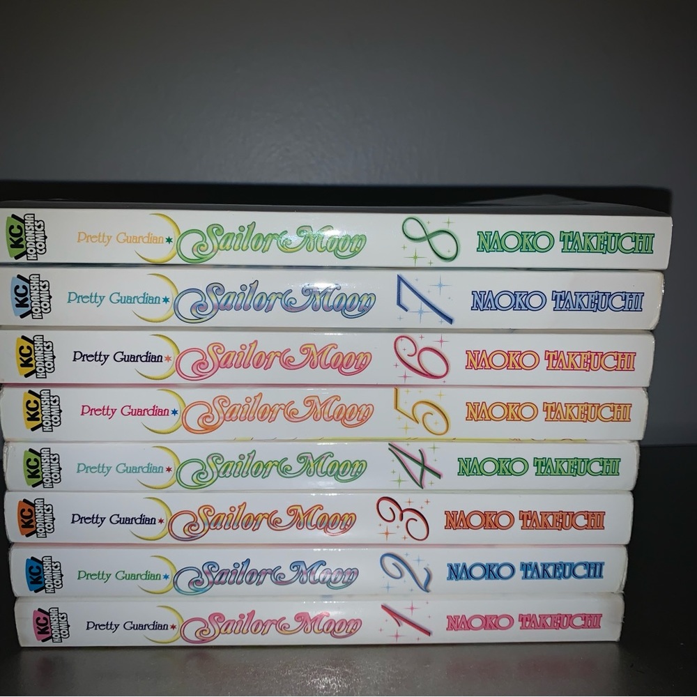 Sailor moon manga 1-8